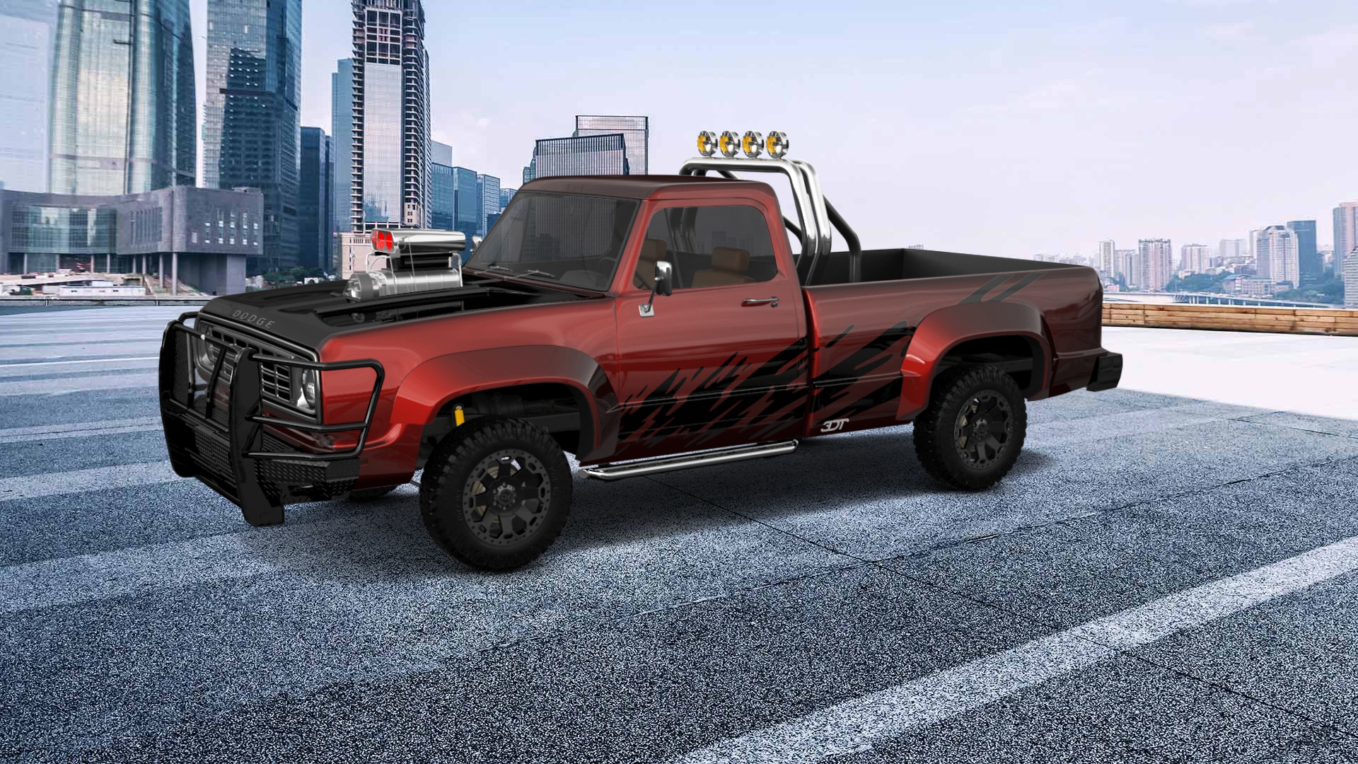 Dodge Power Wagon W200 2 Door pickup truck 1972