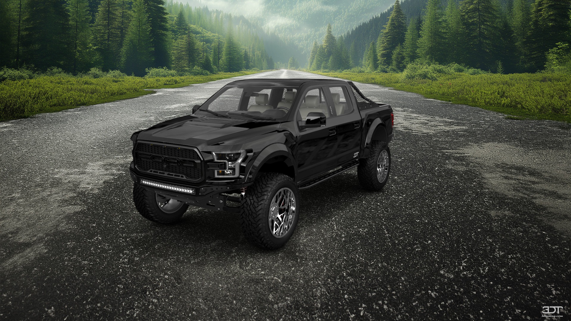 Ford F-150 Raptor 4 Door pickup truck 2017 tuning