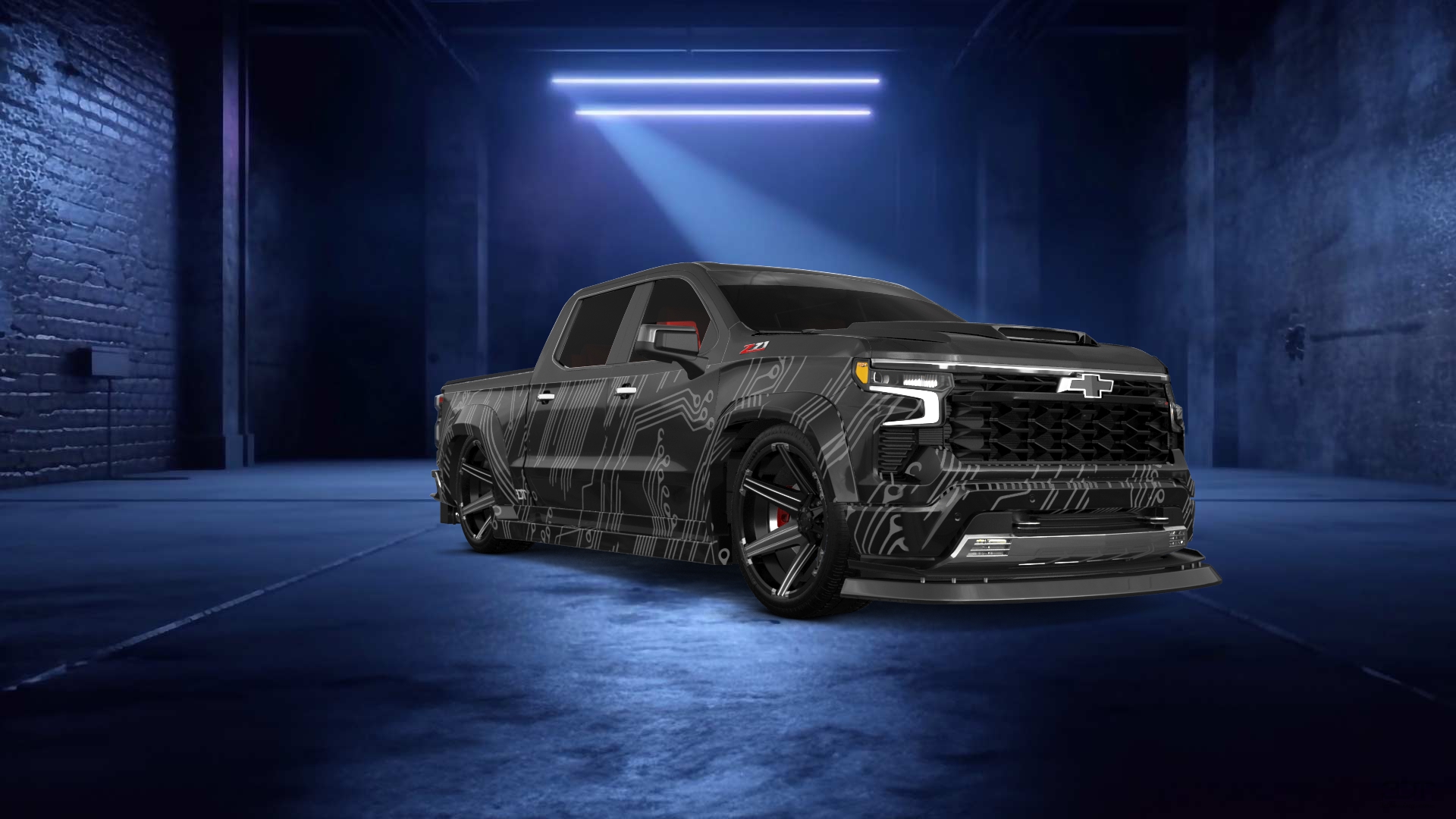 Chevrolet Silverado 1500 Crew Cab 5.8 ft box 4 Door pickup truck 2023