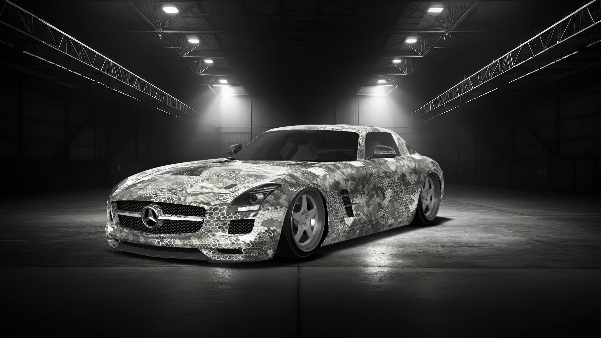 Mercedes SLS 2 Door Coupe 2011 tuning