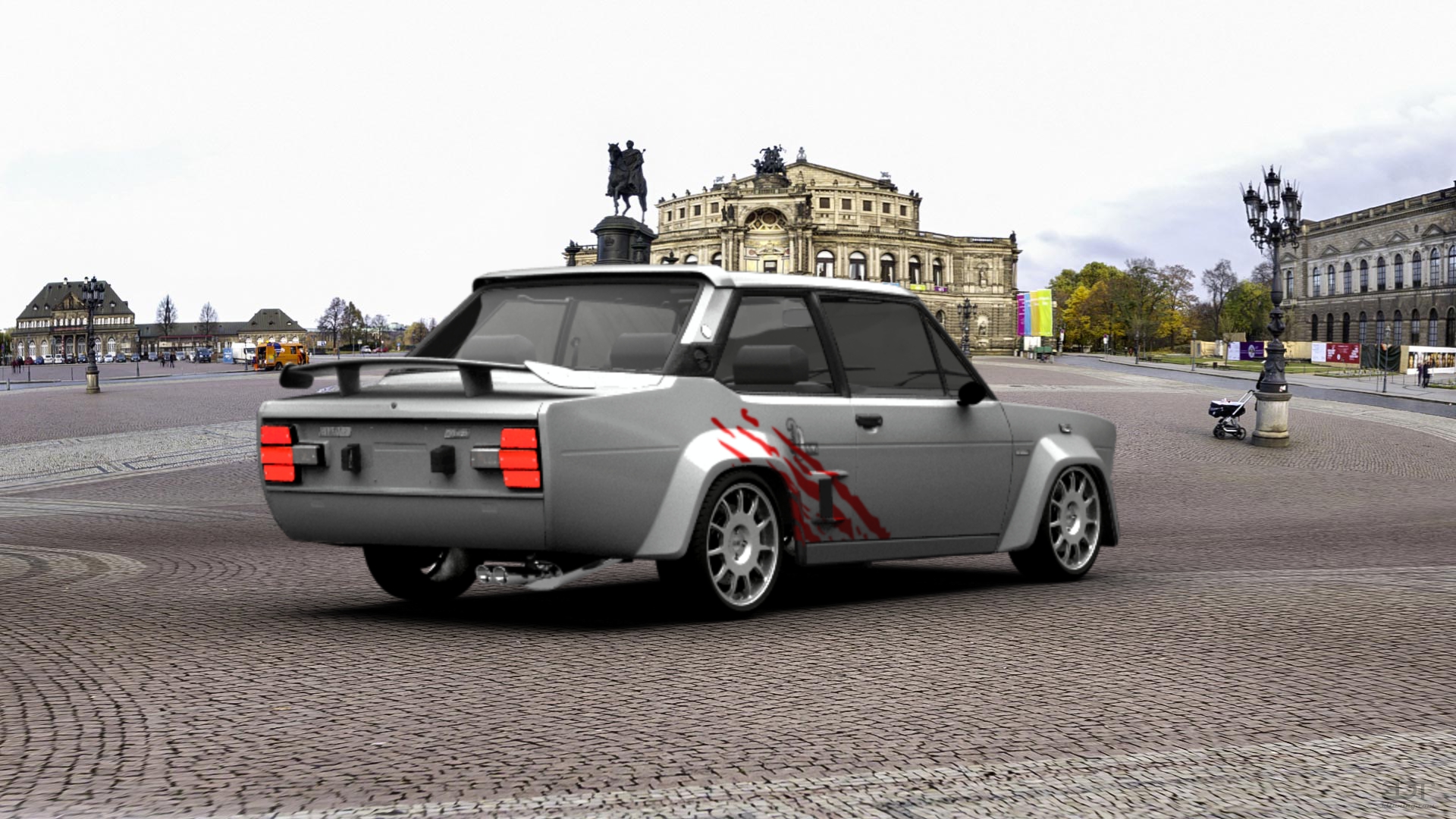 Fiat 131 Abarth Coupe 1976 tuning