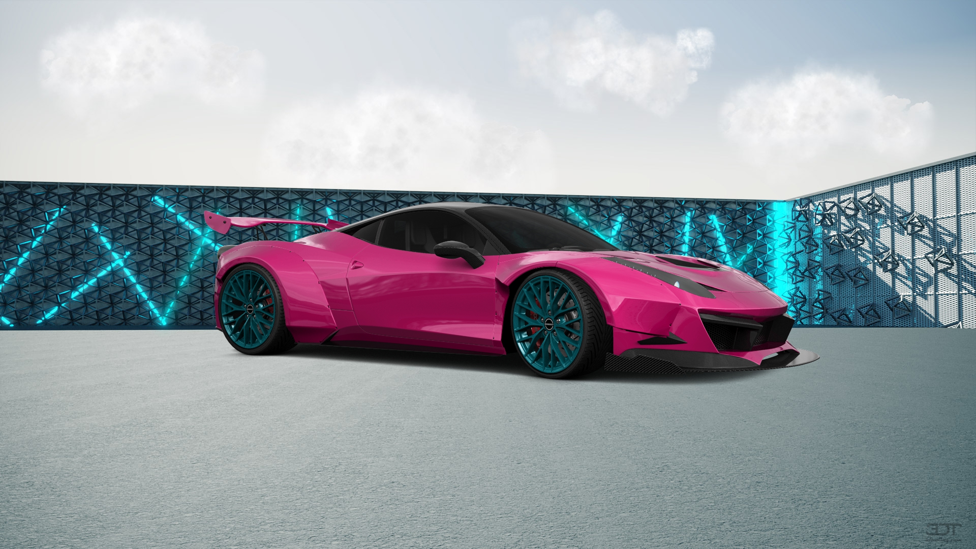 Ferrari 458 Italia 2 door spider 2010 tuning
