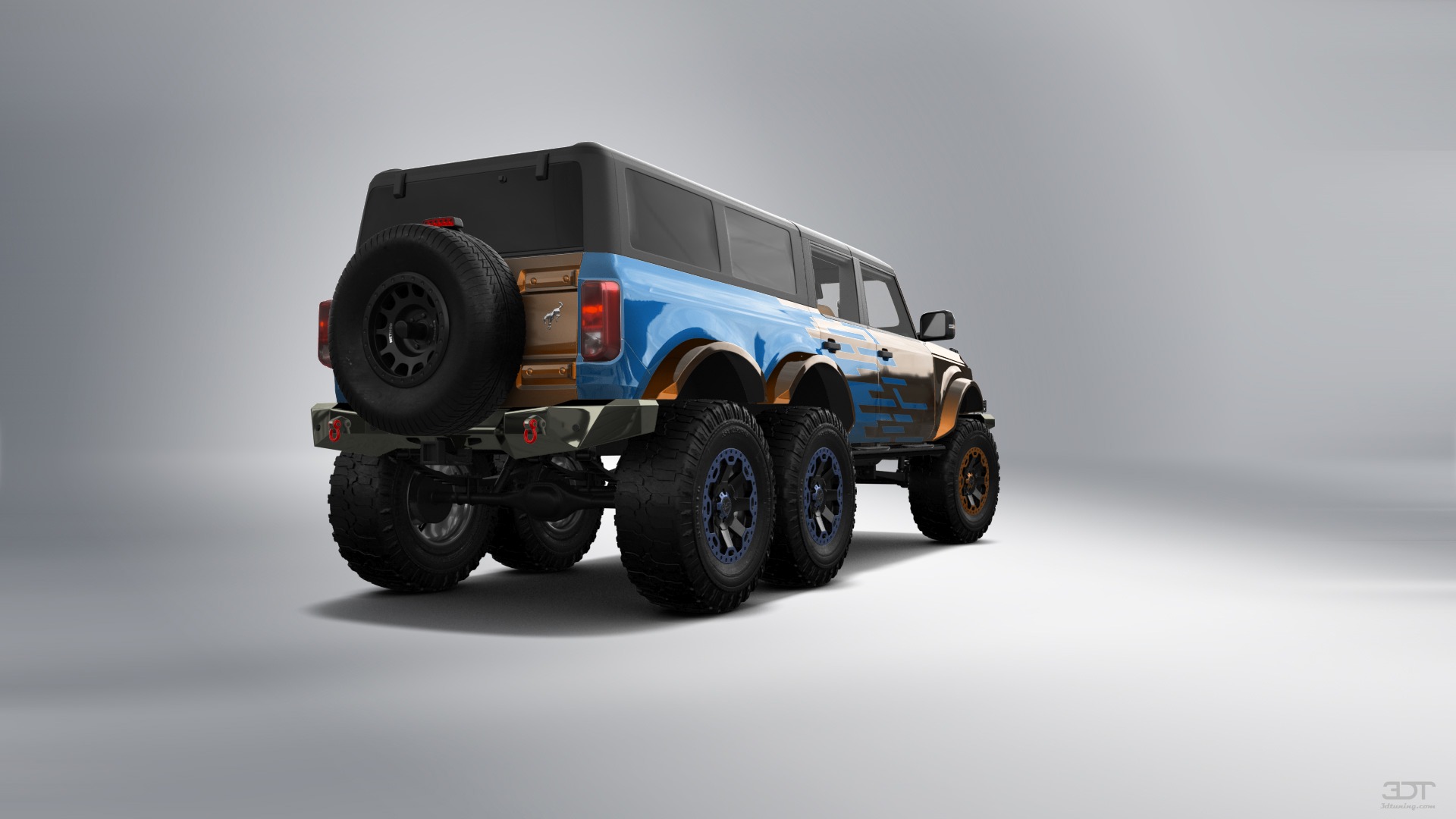 Ford Bronco 6X6 4 Door pickup truck 2021 Images