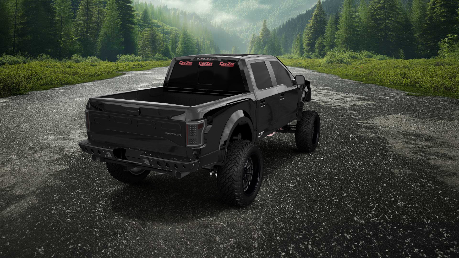 Ford F-150 Raptor 4 Door pickup truck 2017 tuning