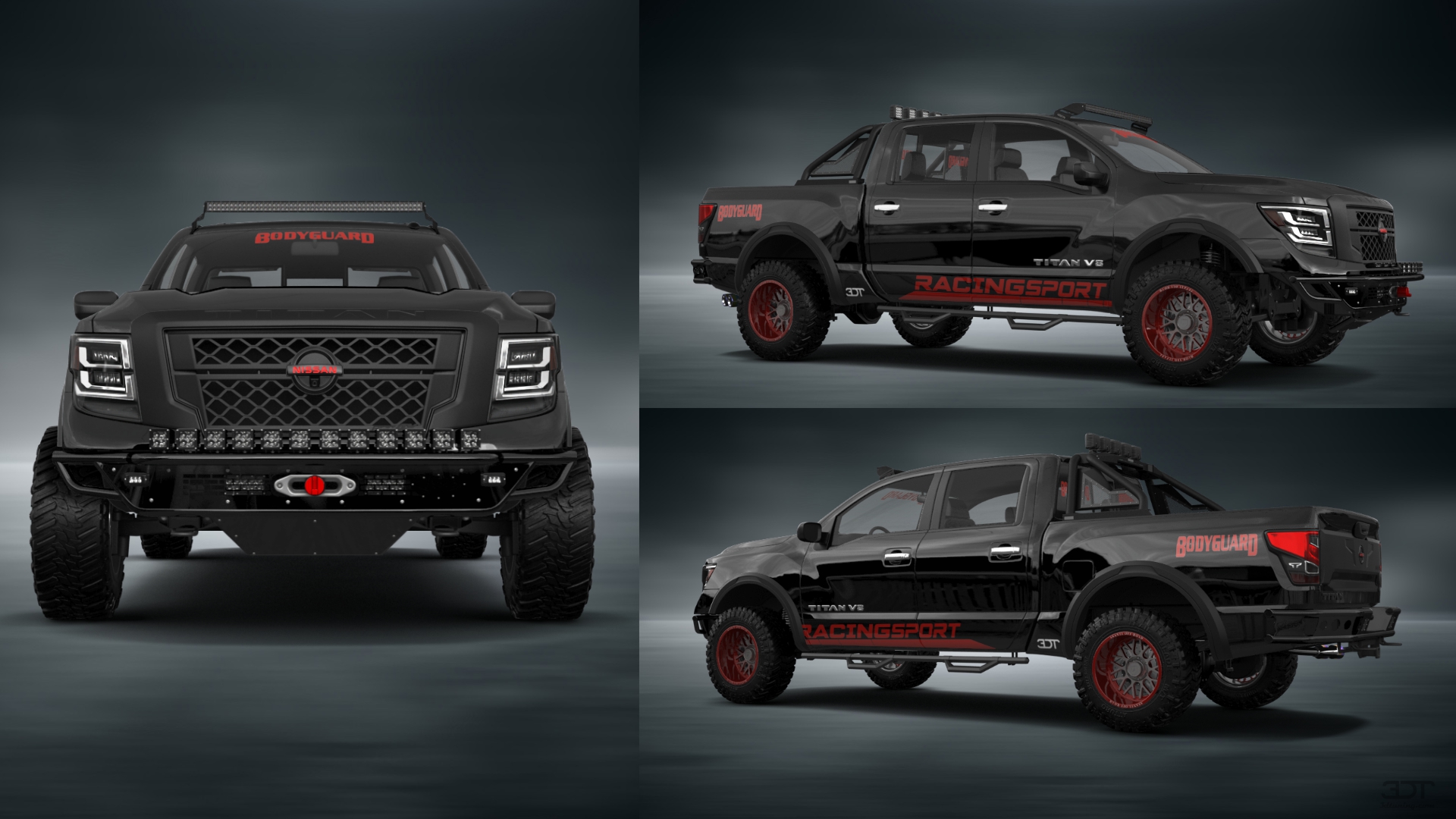 Nissan Titan 4 Door pickup truck 2021 tuning