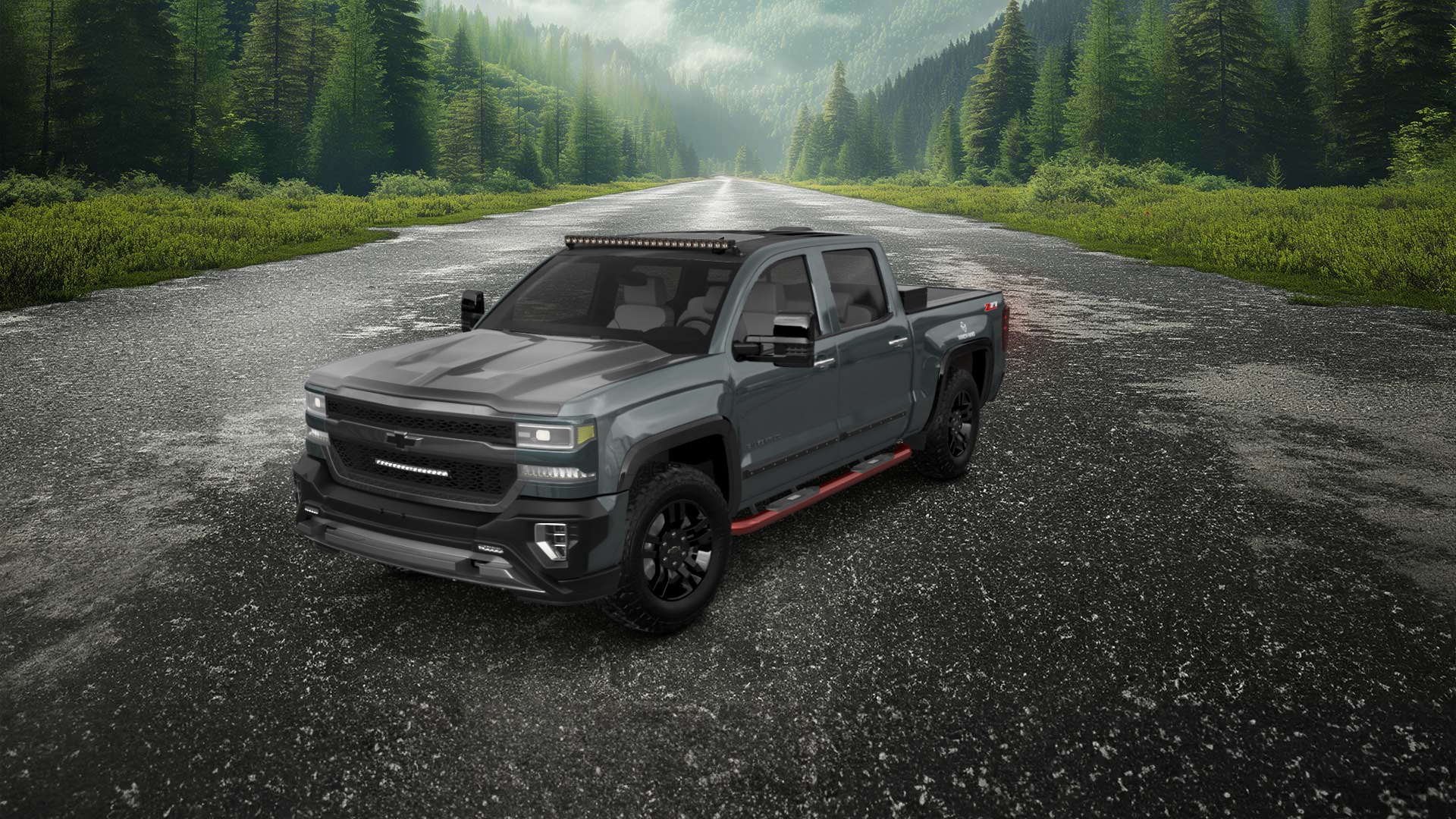 Chevrolet Silverado 1500 4 Door pickup truck 2016 tuning