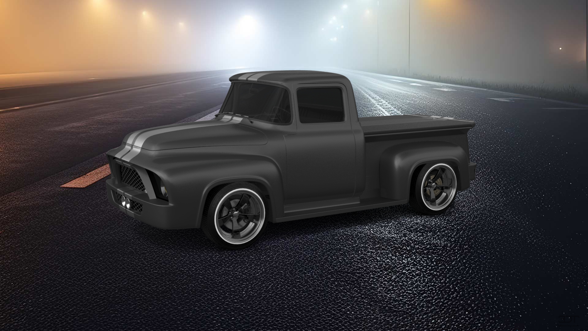Ford F-100 2 Door truck 1956