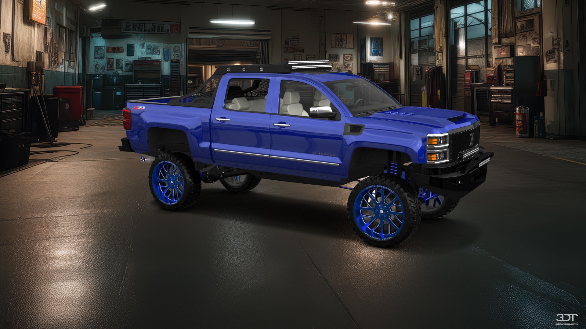 Chevrolet Silverado 1500 4 Door pickup truck 2014 tuning
