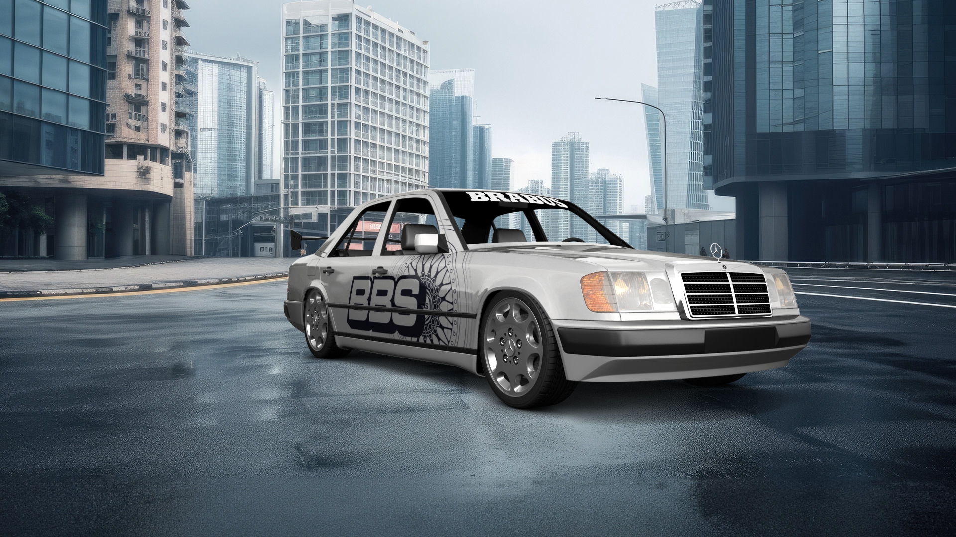 Mercedes E-Class Sedan 1984 tuning