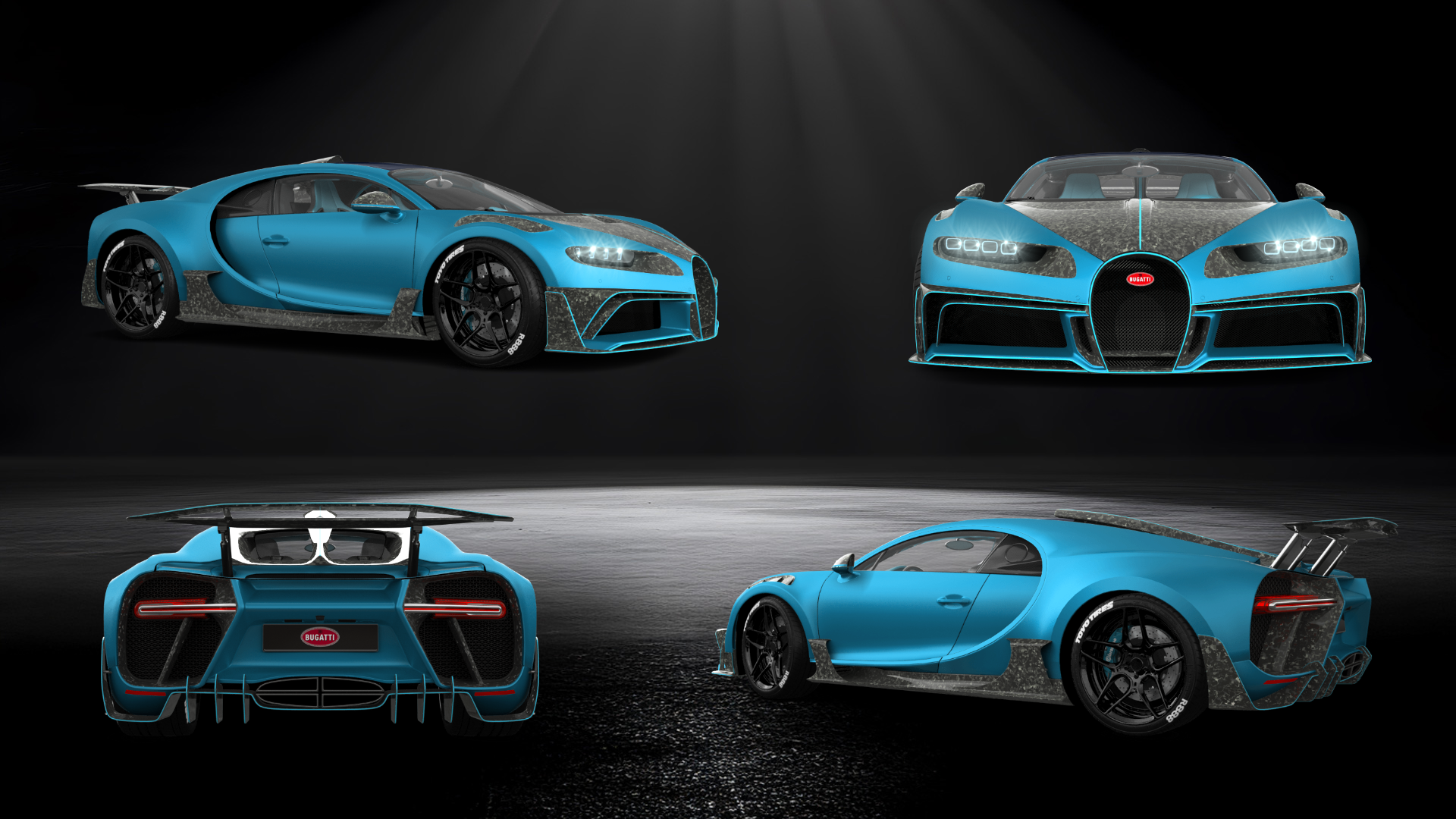 Bugatti Chiron 2 Door Coupe 2016