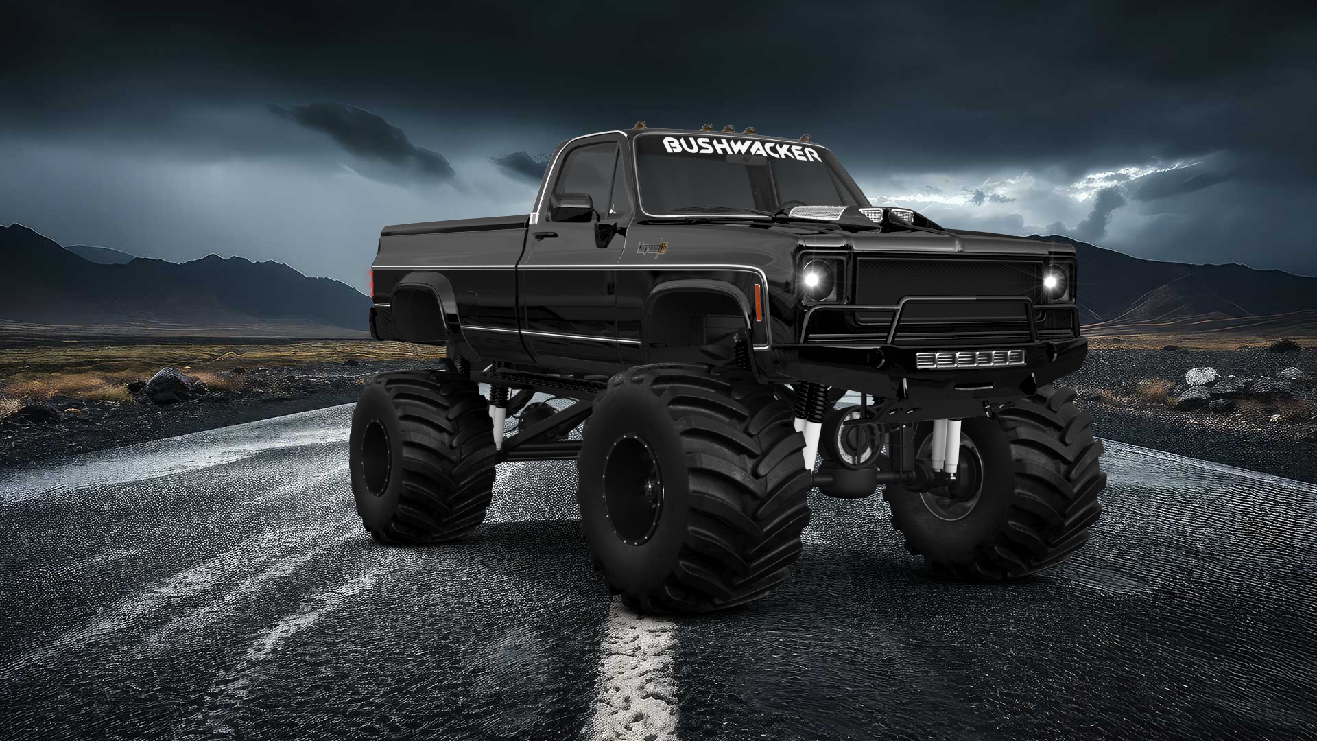 Chevrolet Silverado C-10 2 Door pickup truck 1973 tuning