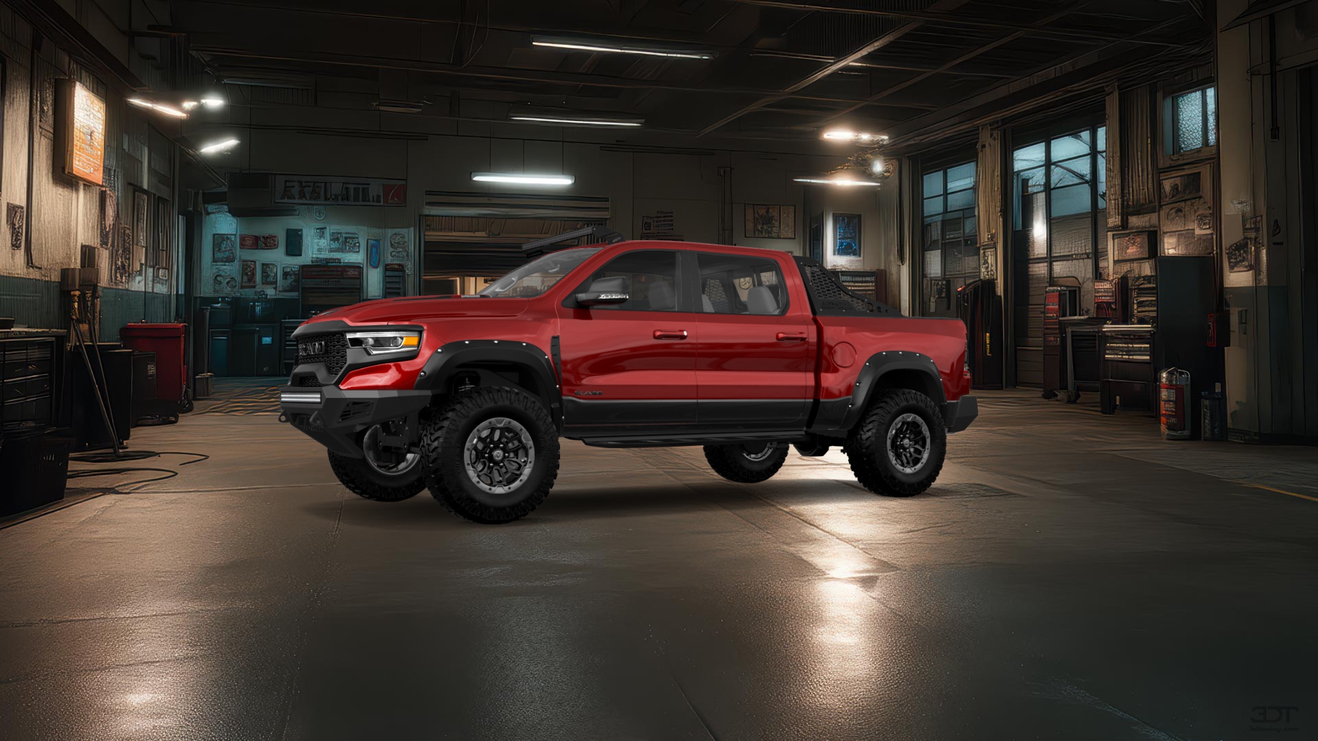 Dodge Ram 1500 TRX 4 Door pickup truck 2021 tuning