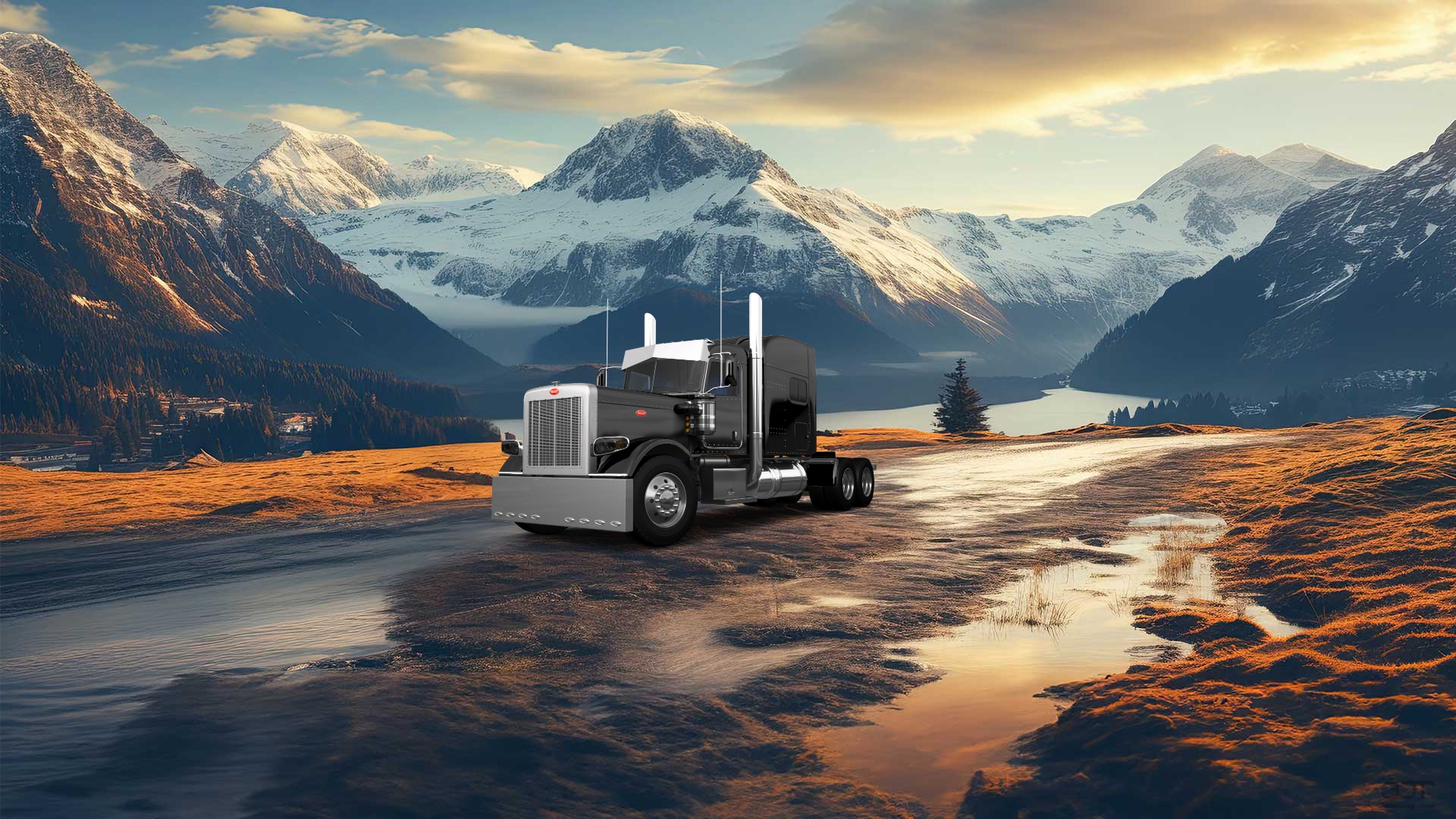 Peterbilt 389 Sleeper Cab Truck 2016