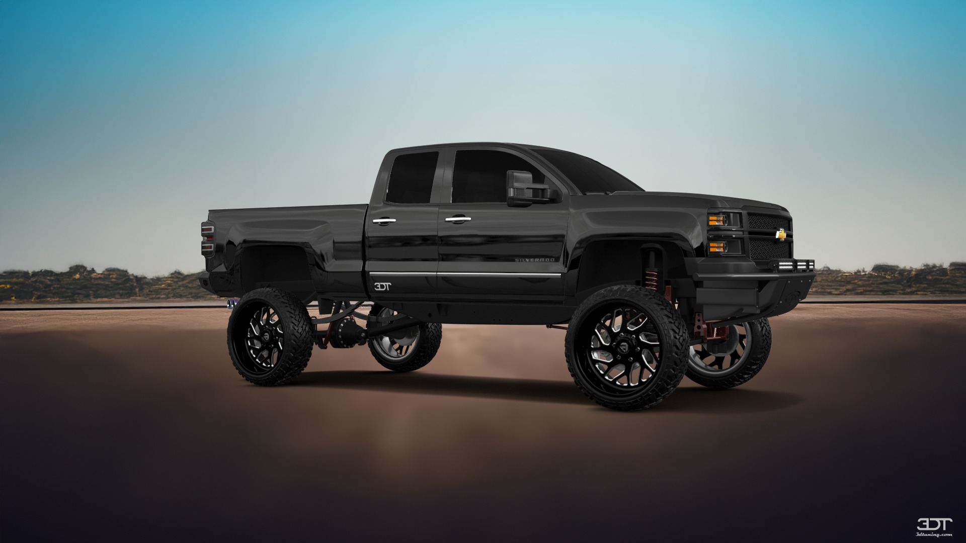 Chevrolet Silverado 1500 6.5 ft box 4 Door pickup truck 2014 tuning