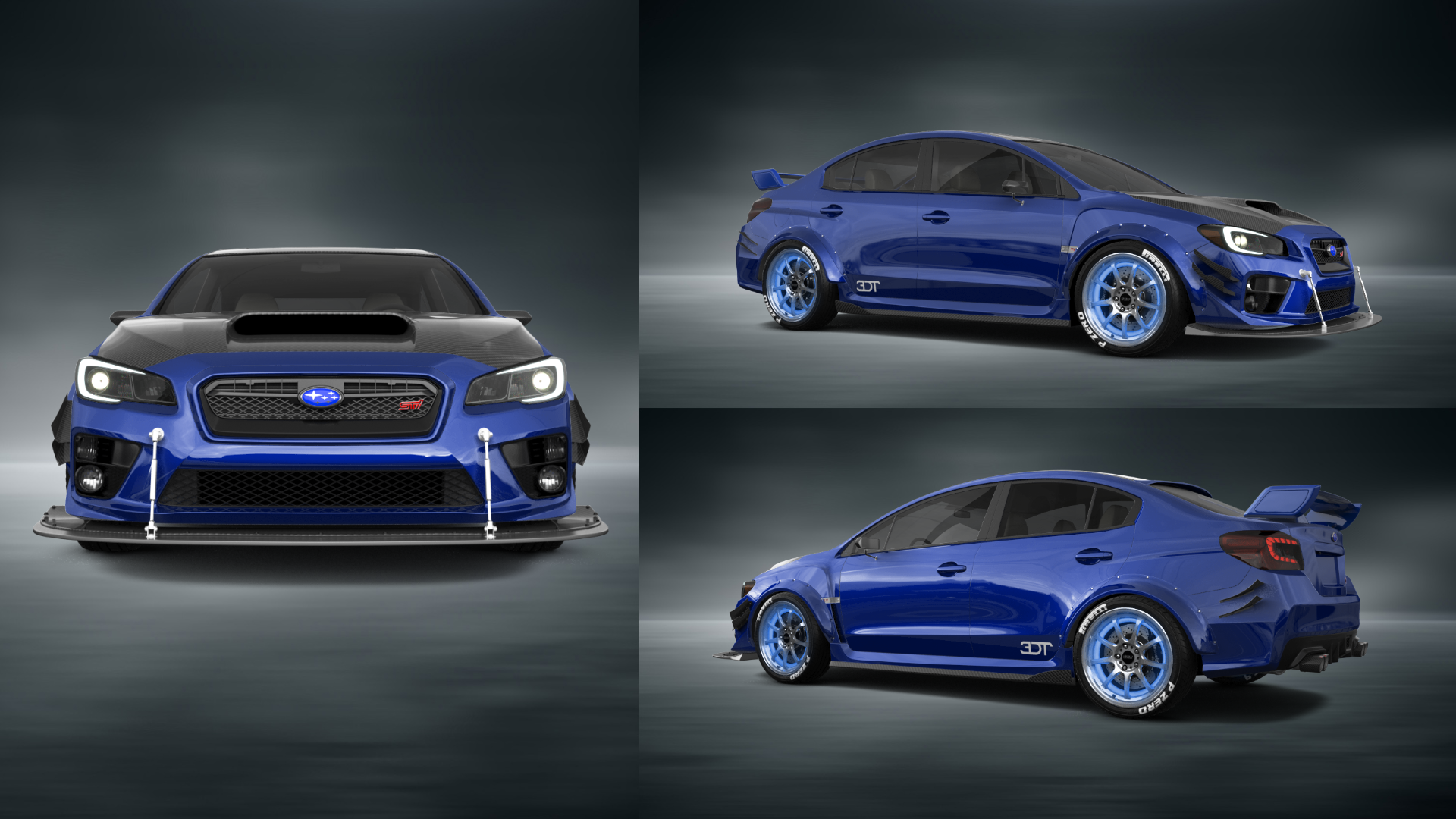 Subaru Impreza WRX STI 4 Door Saloon 2015 tuning
