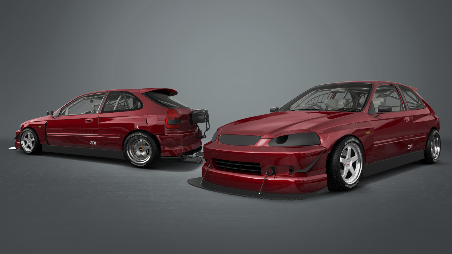 Honda Civic 3 Door Hatchback 1997 tuning