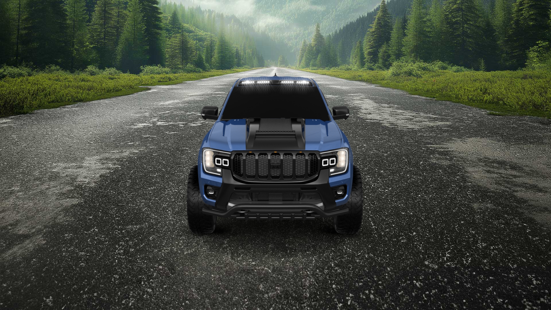 Ford Ranger 4 Door pickup truck 2022