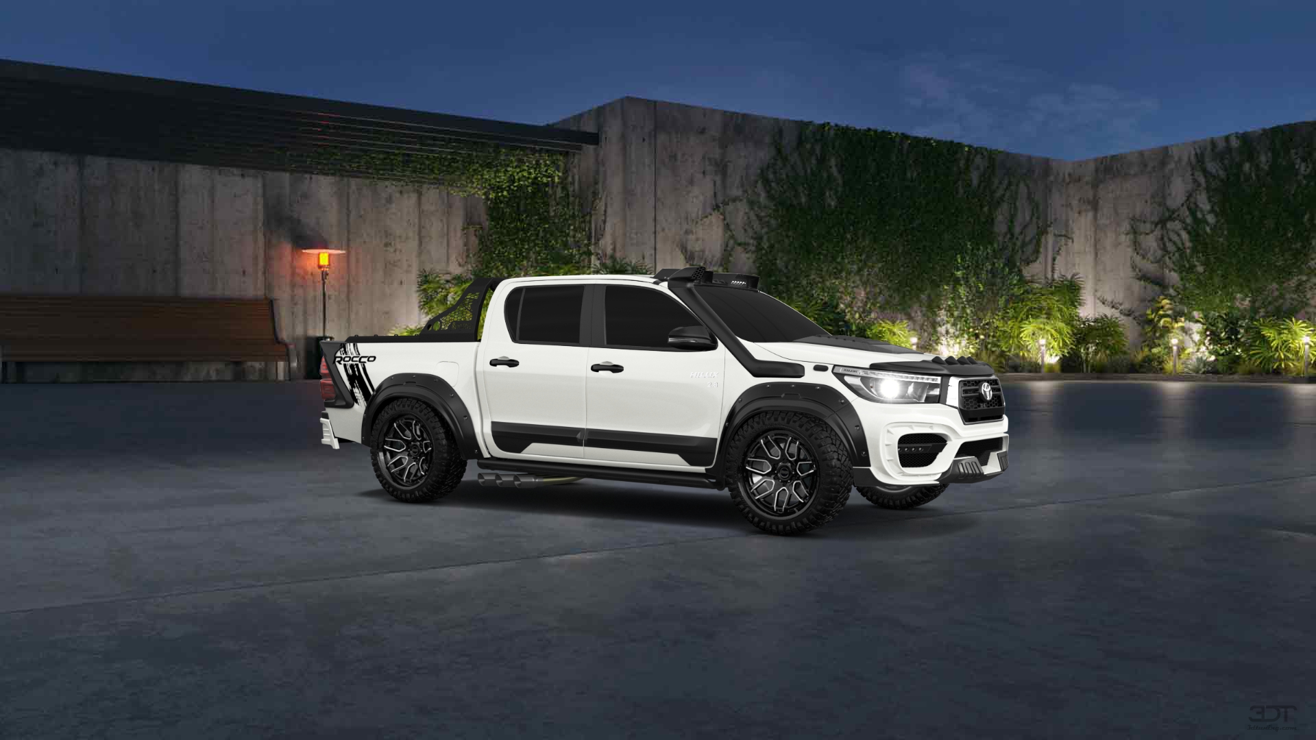 Toyota Hilux Double Cab 4 Door pickup truck 2015 tuning