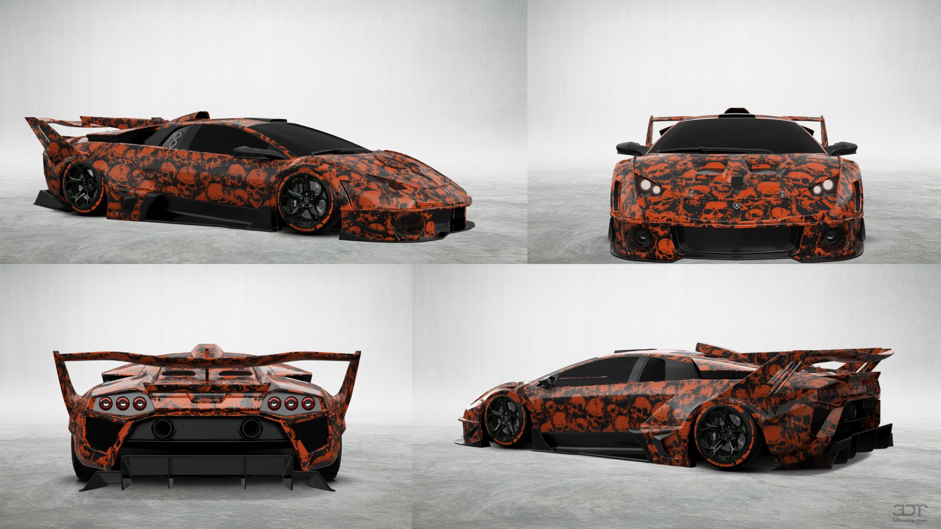 Lamborghini Murcielago 2 Door Coupe 2001 tuning