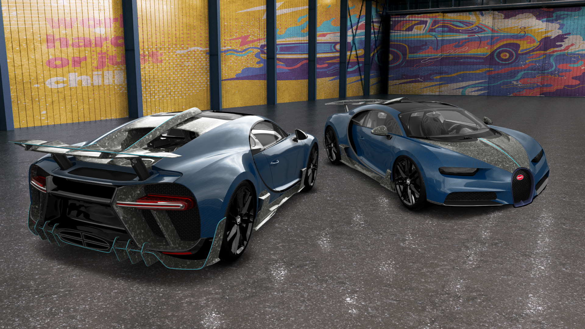 Bugatti Chiron 2 Door Coupe 2016