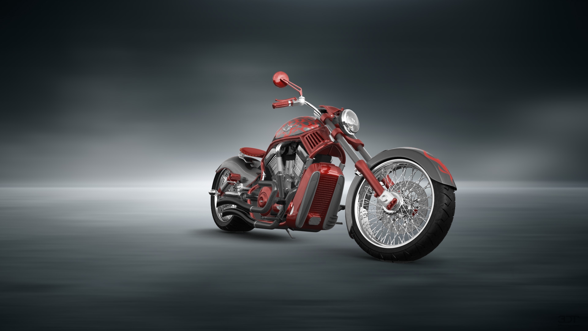 Harley-Davidson Custom Chopper Cruiser 2011