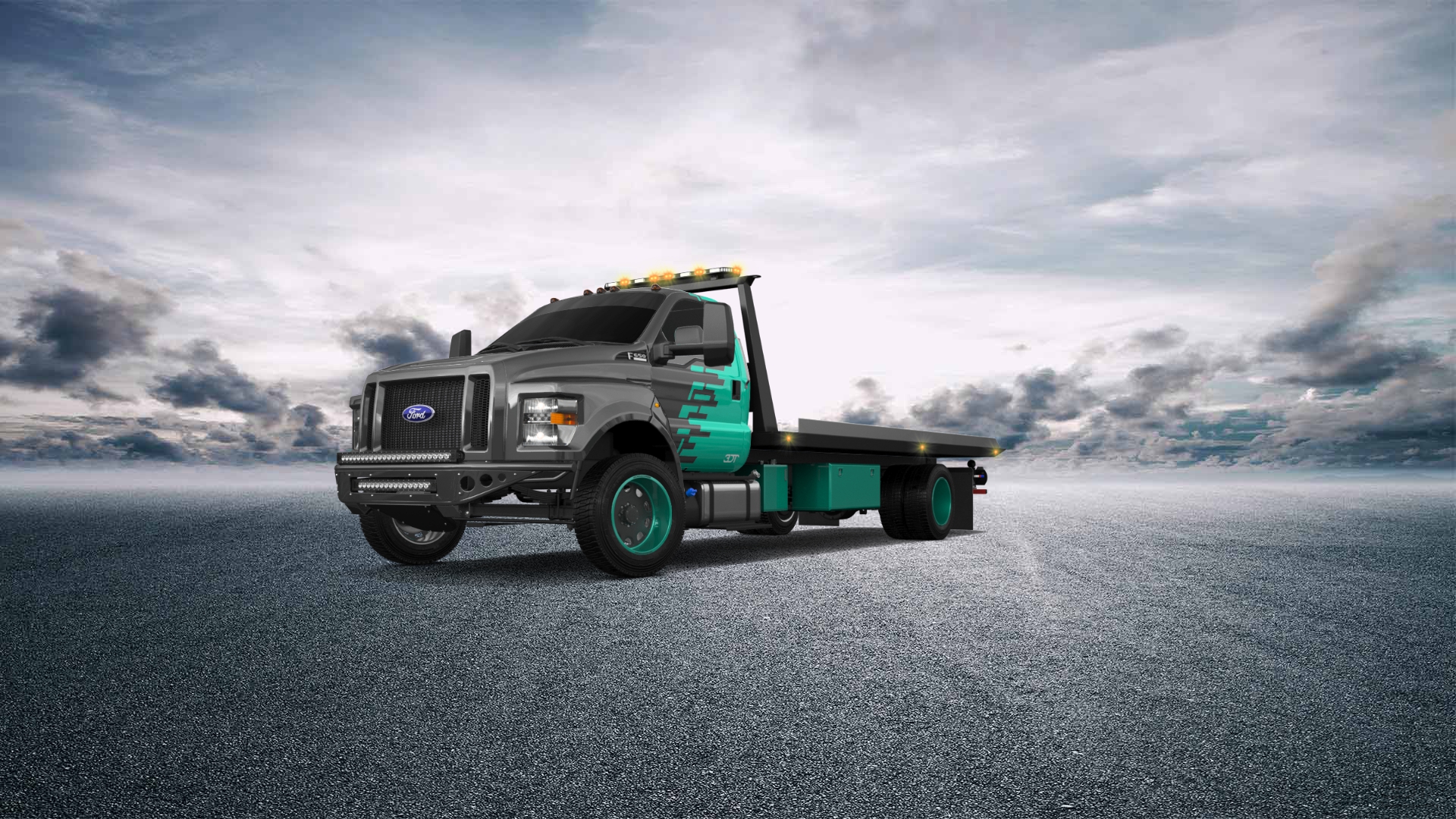 Ford F-650 Tow Truck Pickup 2016