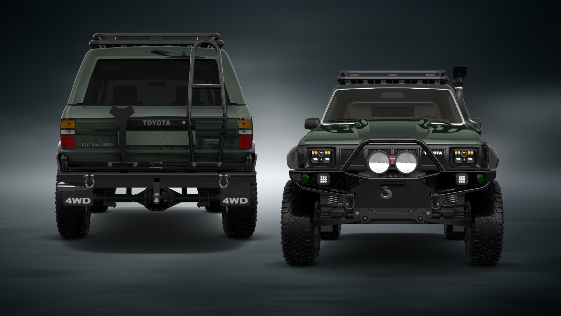 Toyota 4Runner 3 Door SUV 1984 Images