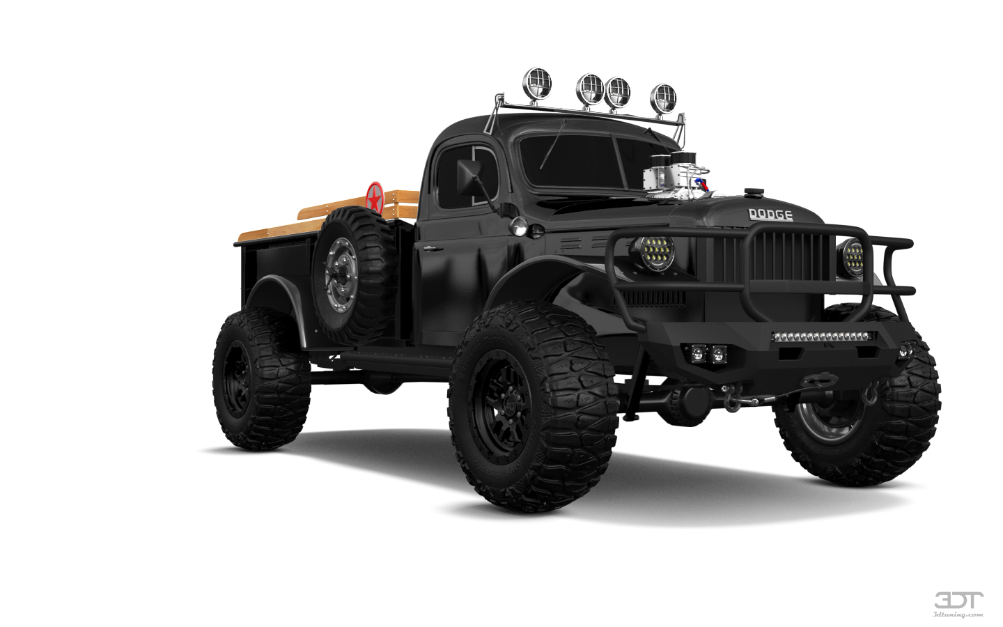 Dodge Power Wagon 2 Door pickup truck 1947