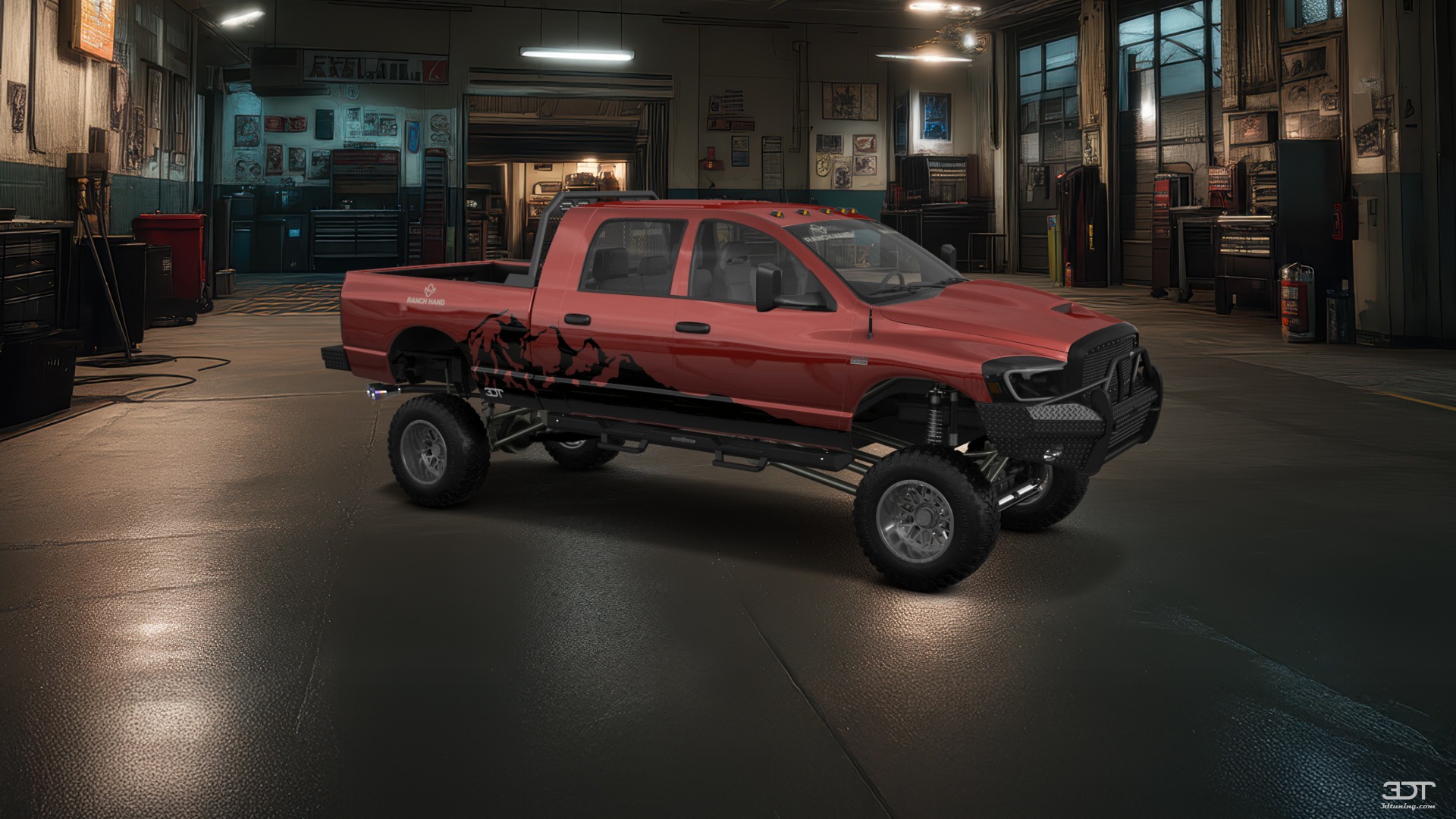 Dodge Ram 2500 4 Door pickup truck 2007 tuning