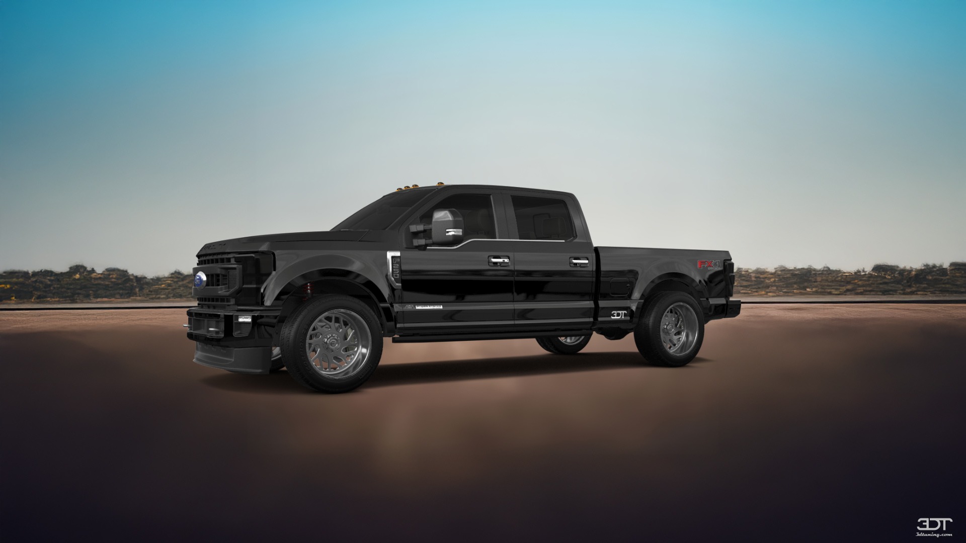 Ford F-250 4 Door pickup truck 2021 tuning