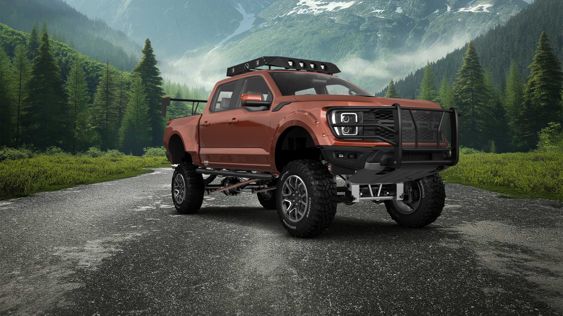 Ford F-150 Raptor 4 Door pickup truck 2021
