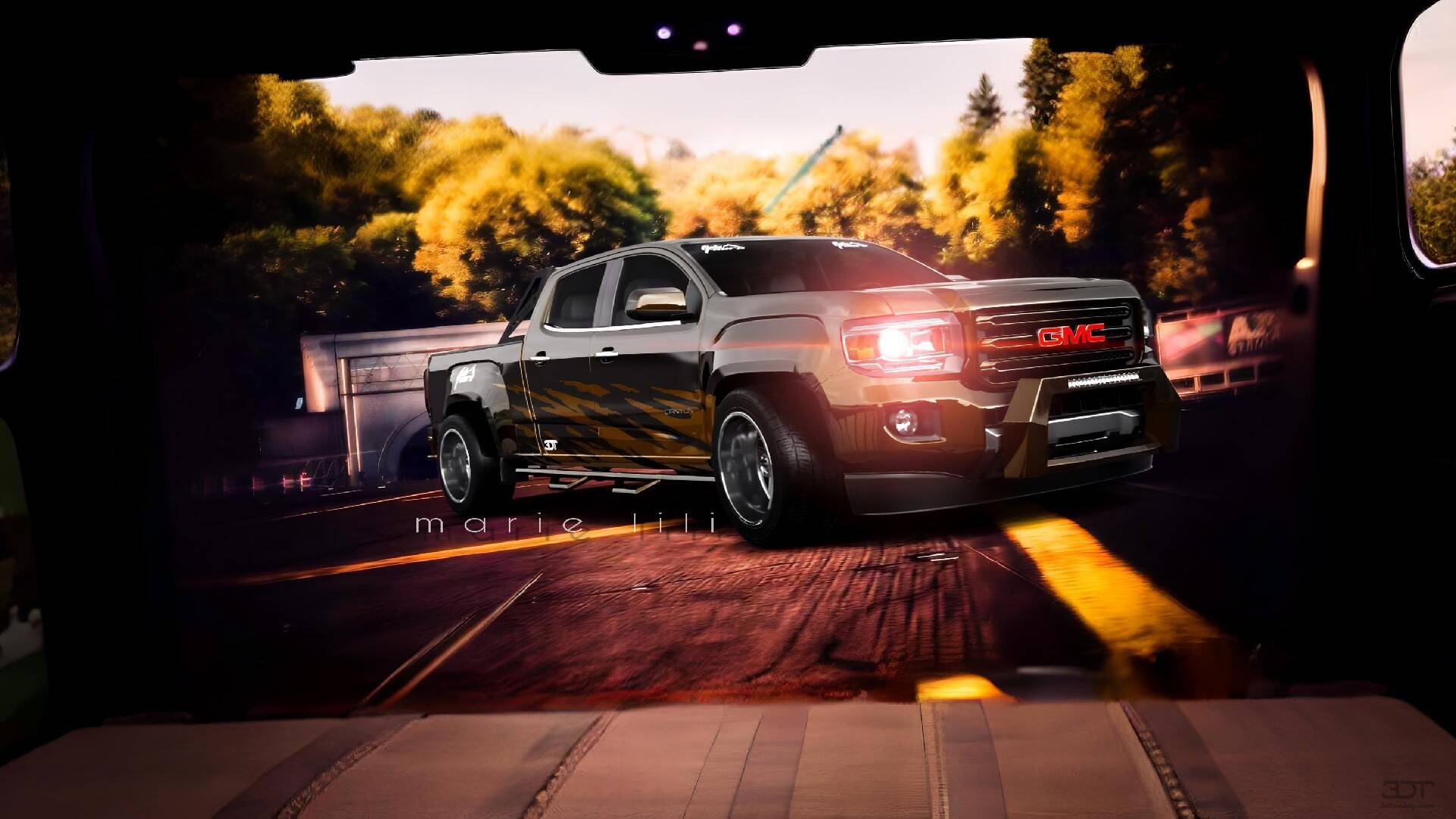 GMC Canyon Crew Cab 4 Door pickup truck 2015