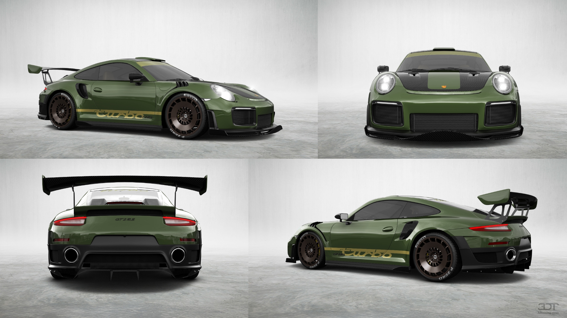 Porsche 911 Turbo S 2 Door Coupe 2014