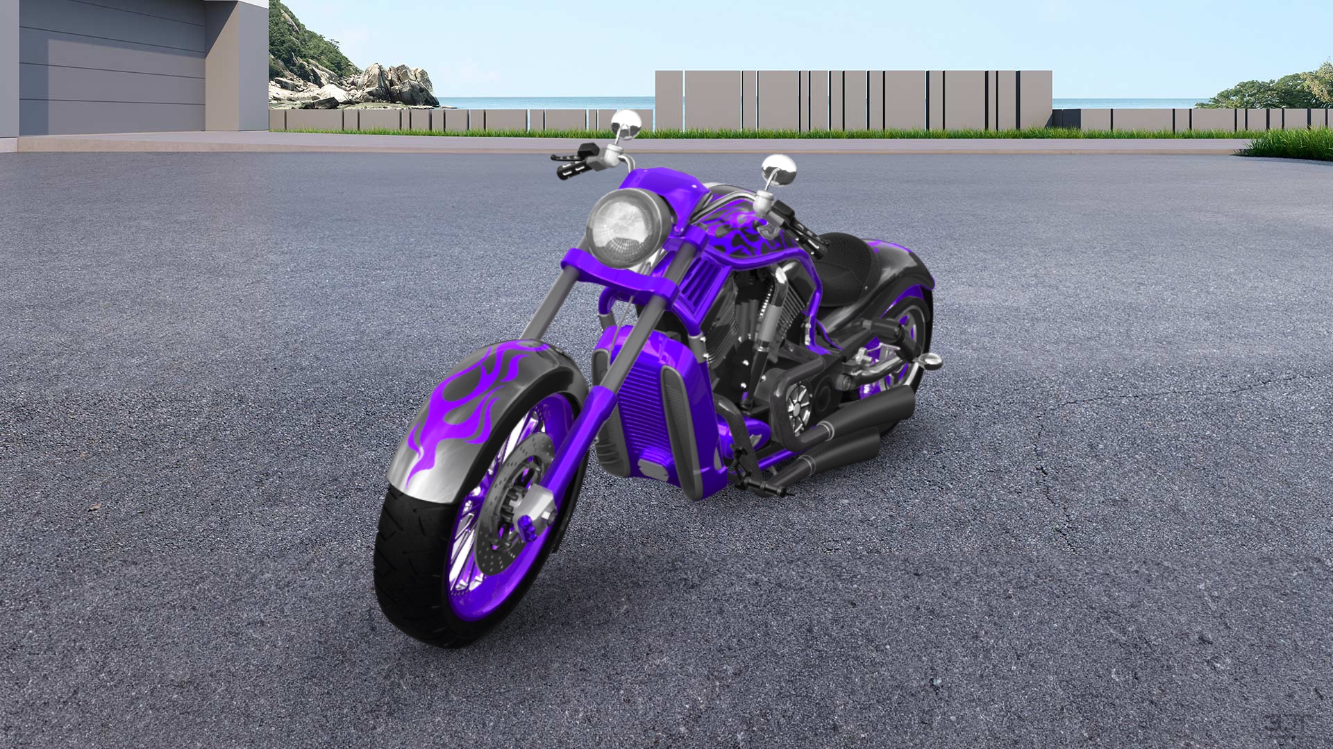 Harley-Davidson Custom Chopper Cruiser 2011 tuning