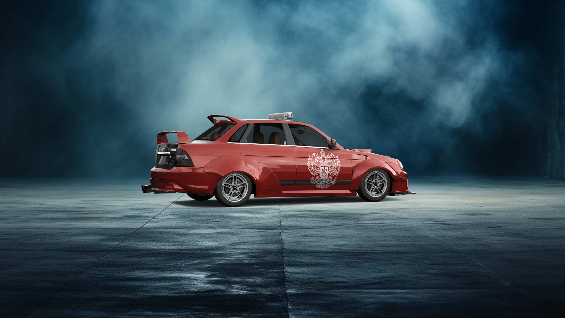 Lada Priora 2170 Sedan 2012 tuning