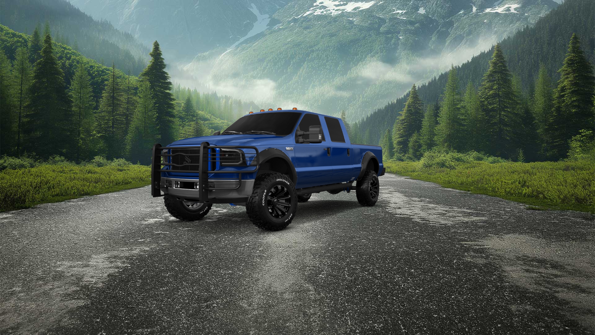 Ford F-250 Crew Cab 4 Door pickup truck 1999