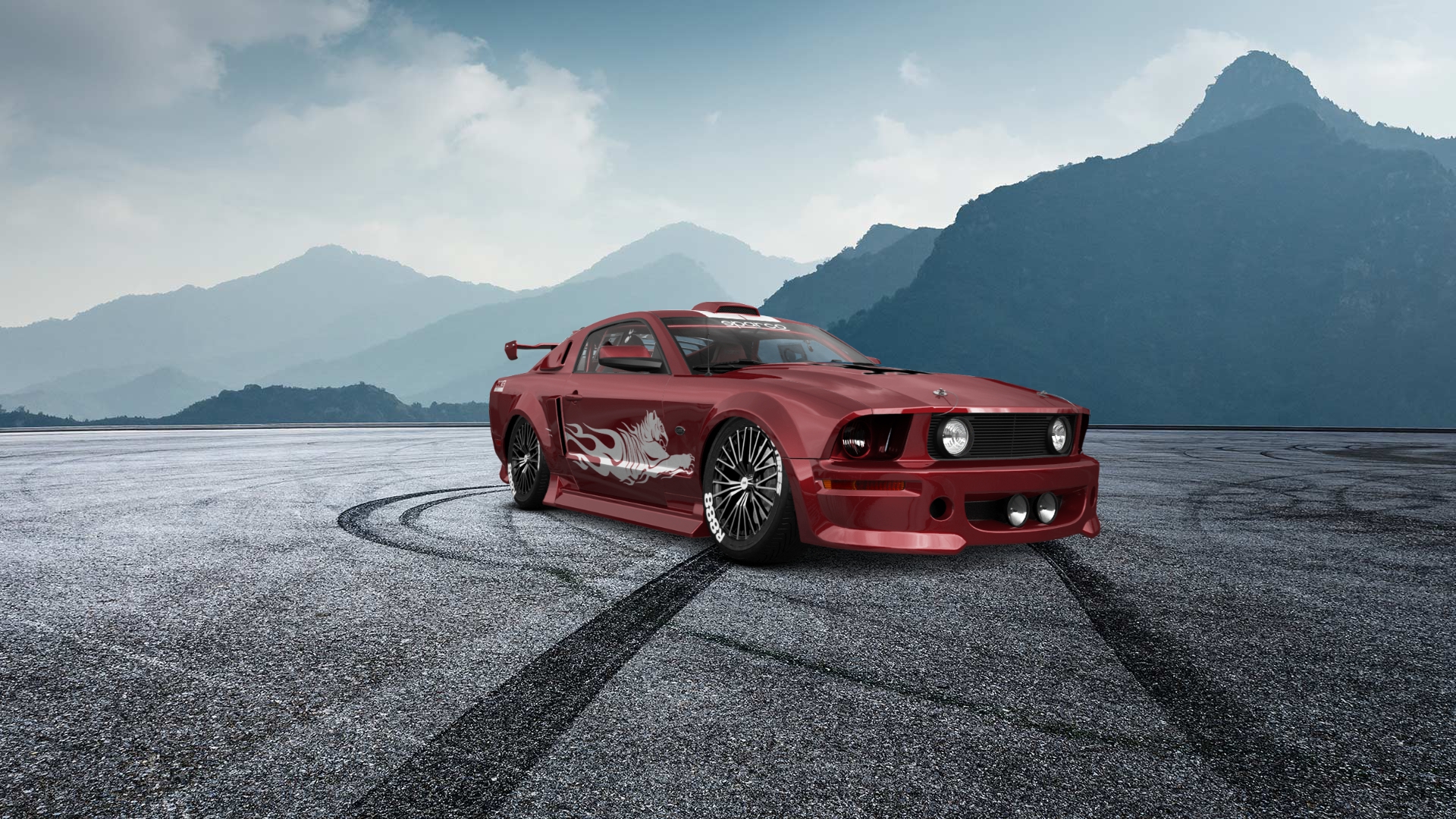 Ford Mustang 2 Door Coupe 2006 tuning
