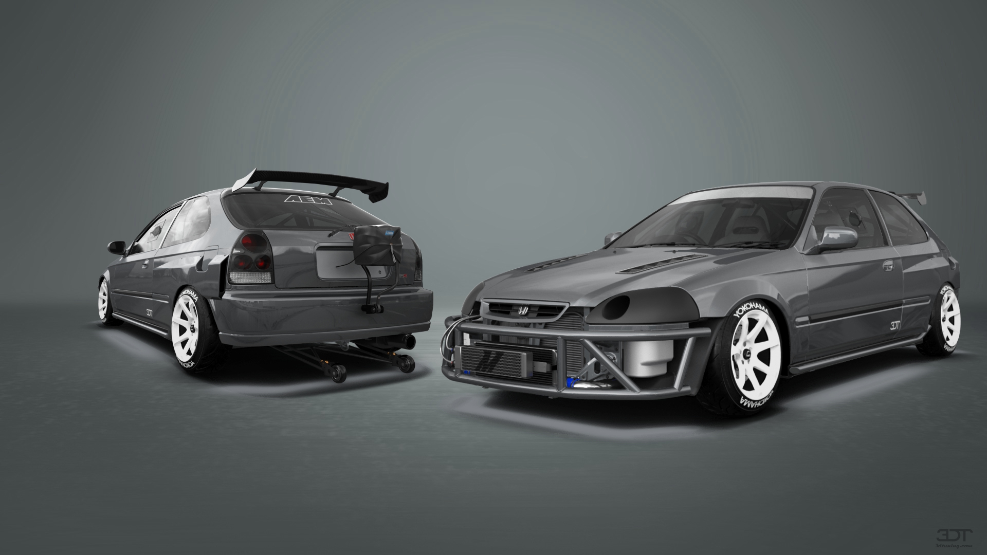 Honda Civic 3 Door Hatchback 1997 tuning