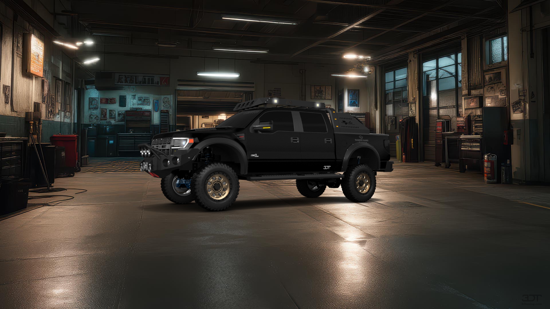 Ford F-150 SVT Raptor 4 Door pickup truck 2013 tuning