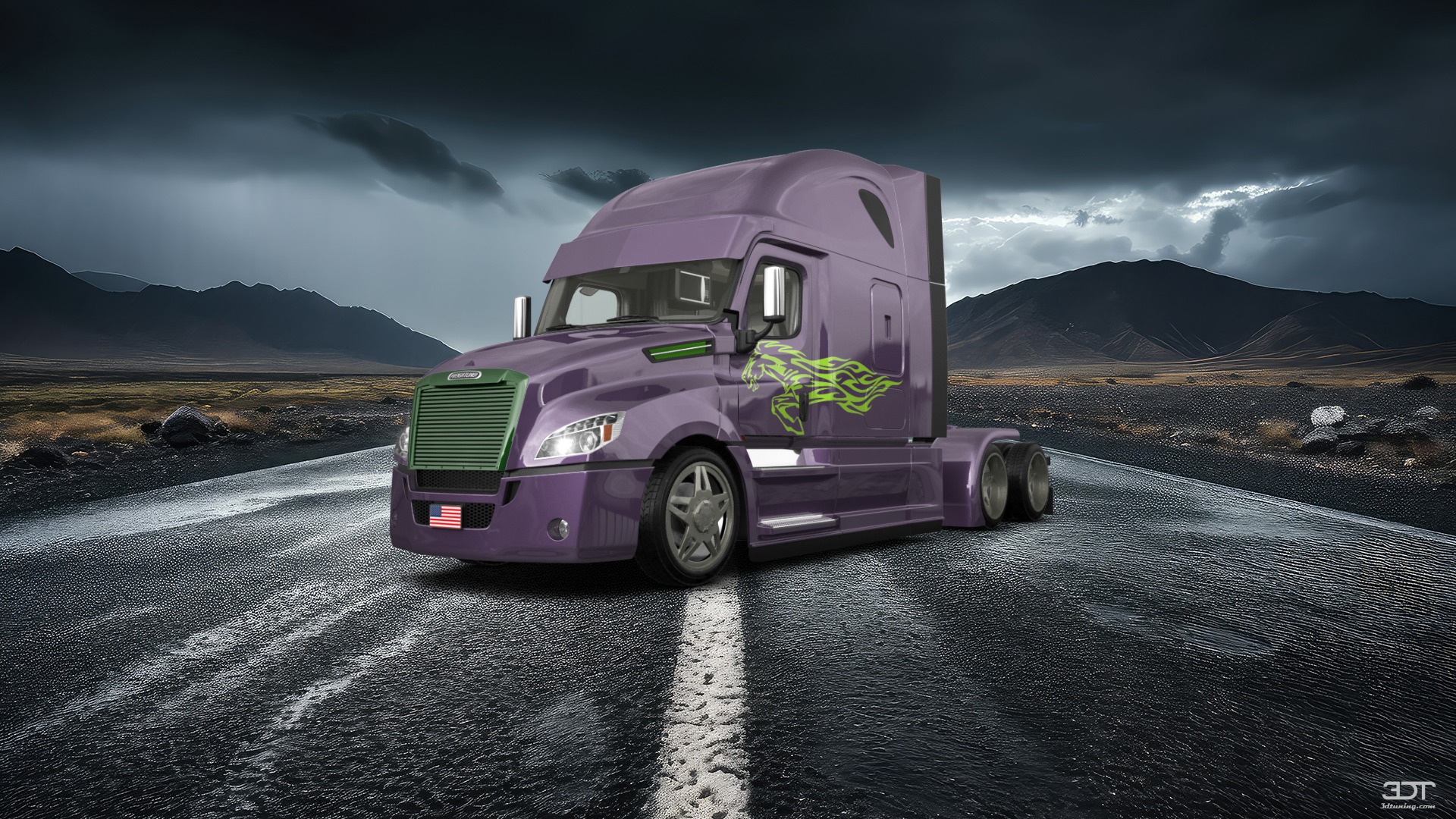 Freightliner Cascadia Sleeper Cab Truck 2018