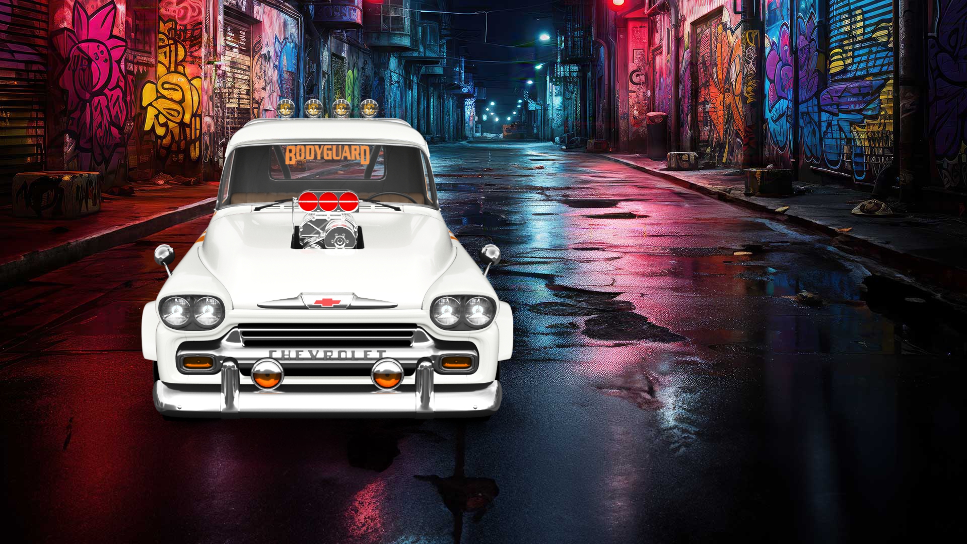 Chevrolet Apache Stepside 2 Door pickup truck 1959