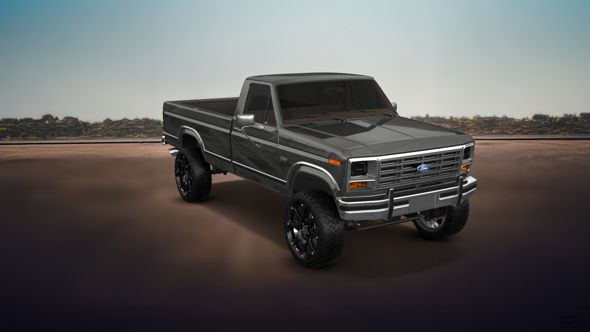 Ford F-150 2 Door pickup truck 1986