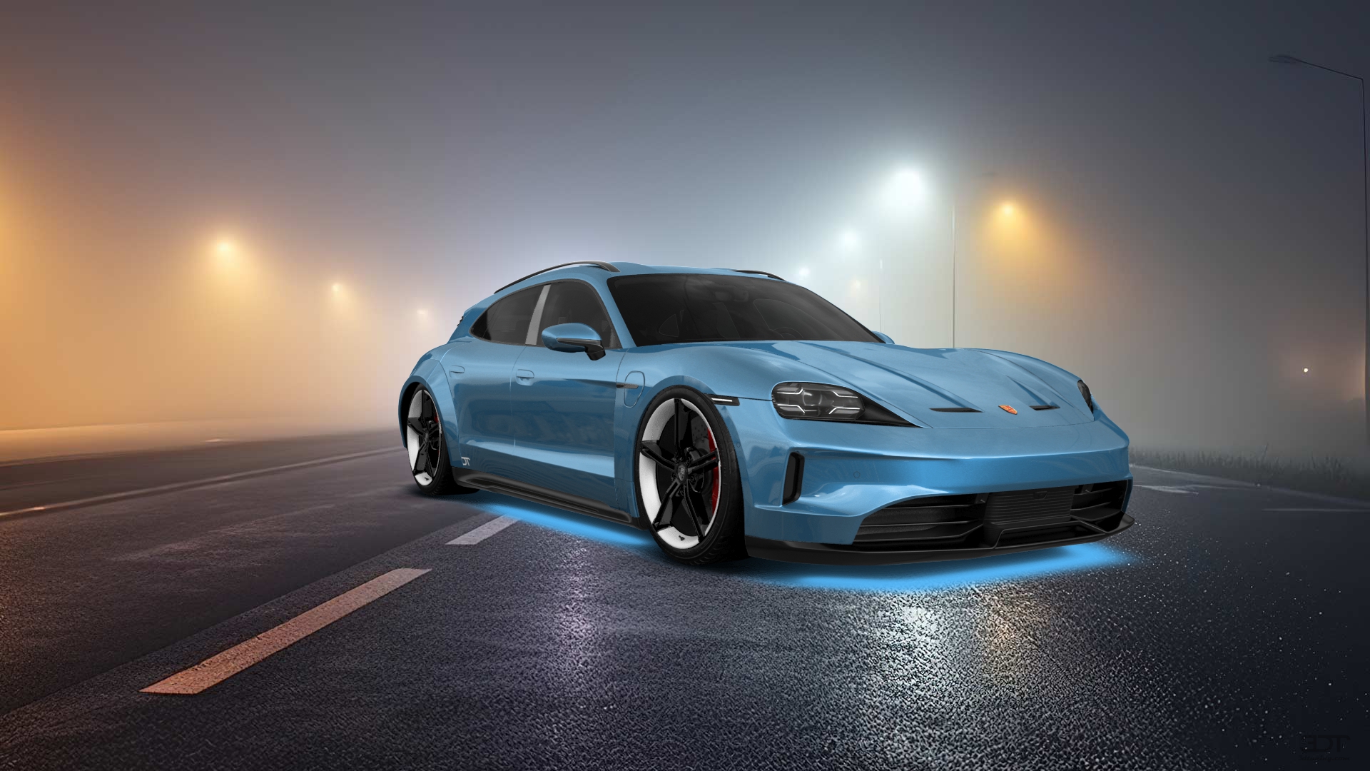 Porsche Taycan Sport Turismo Shooting Brake 2019 tuning