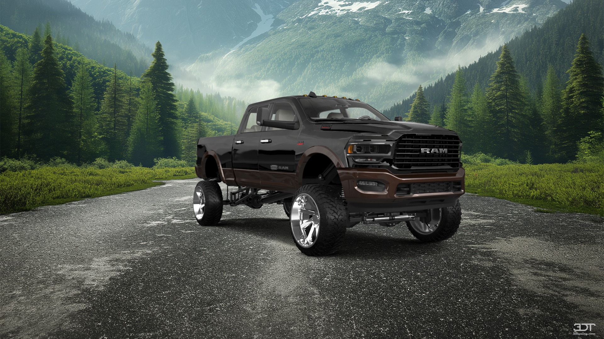 Dodge Ram 2500 4 Door pickup truck 2020 tuning