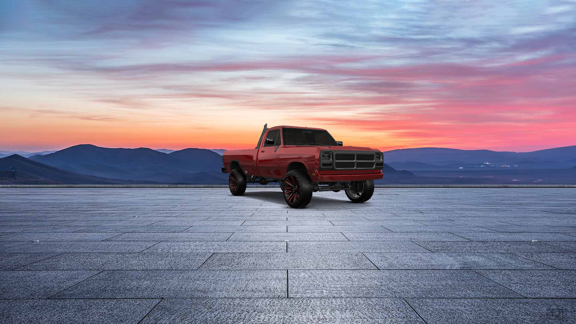 Dodge Ram 2 Door pickup truck 1991