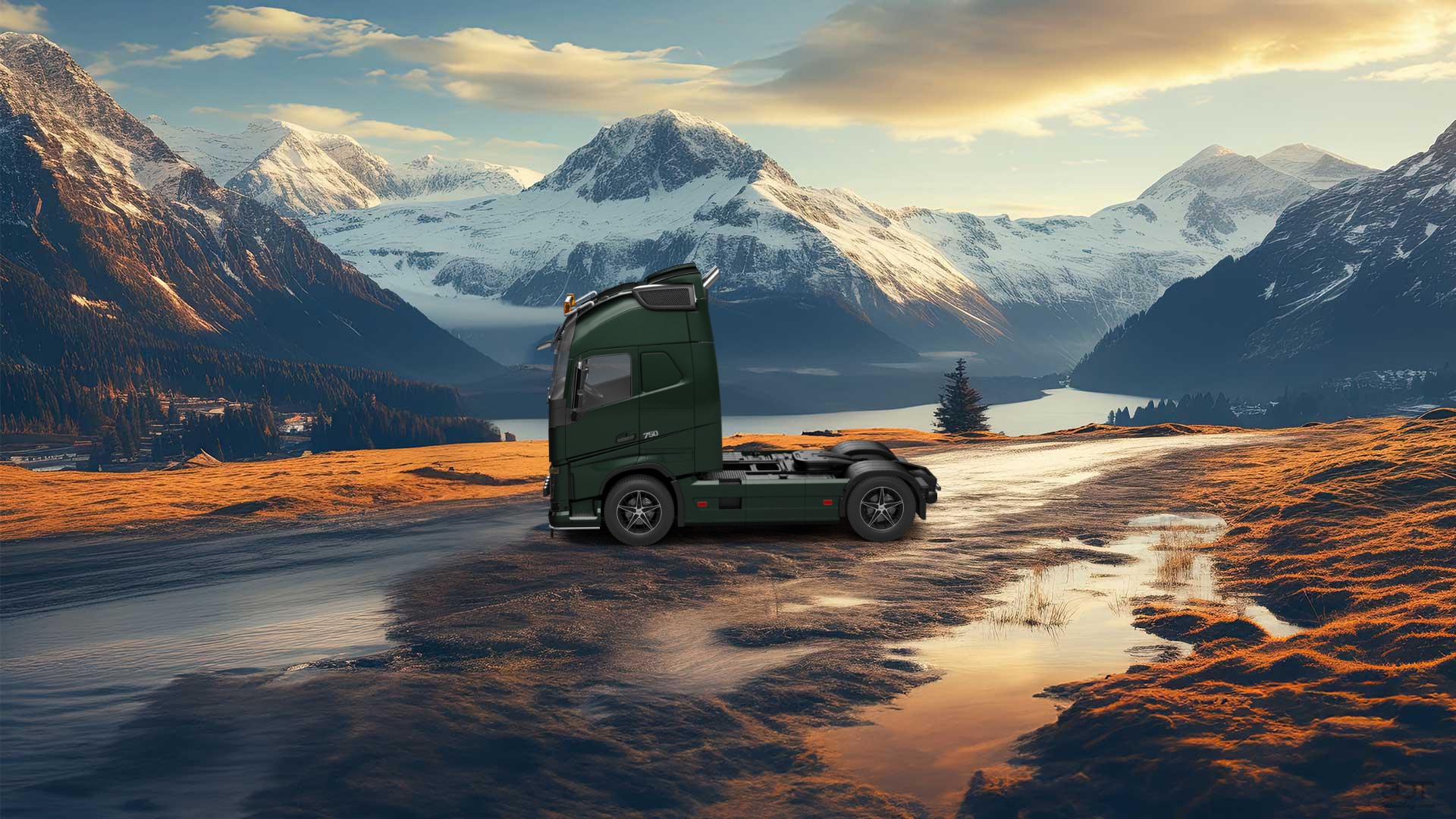 Volvo FH16 Globetrotter XL Cab Truck 2013 tuning