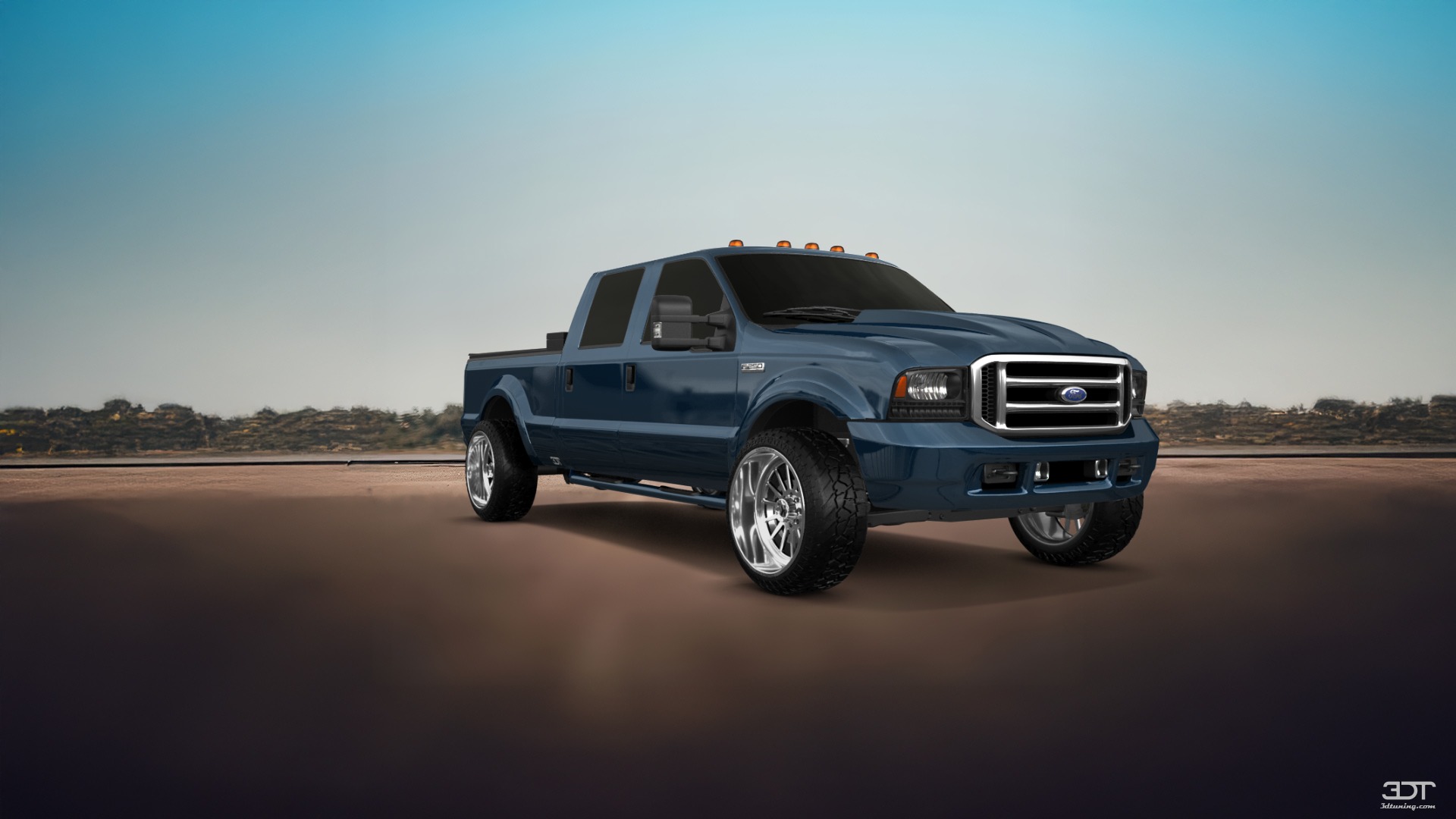 Ford F-250 Crew Cab 4 Door pickup truck 1999 tuning