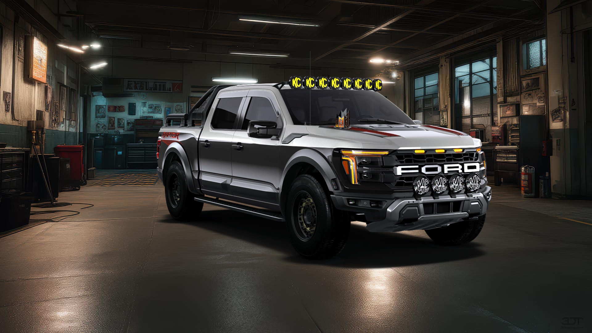 Ford F-150 Raptor 4 Door pickup truck 2024 tuning