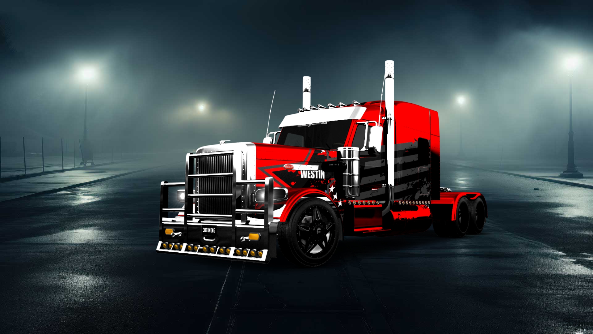 Peterbilt 589 Sleeper Cab Truck 2024 tuning