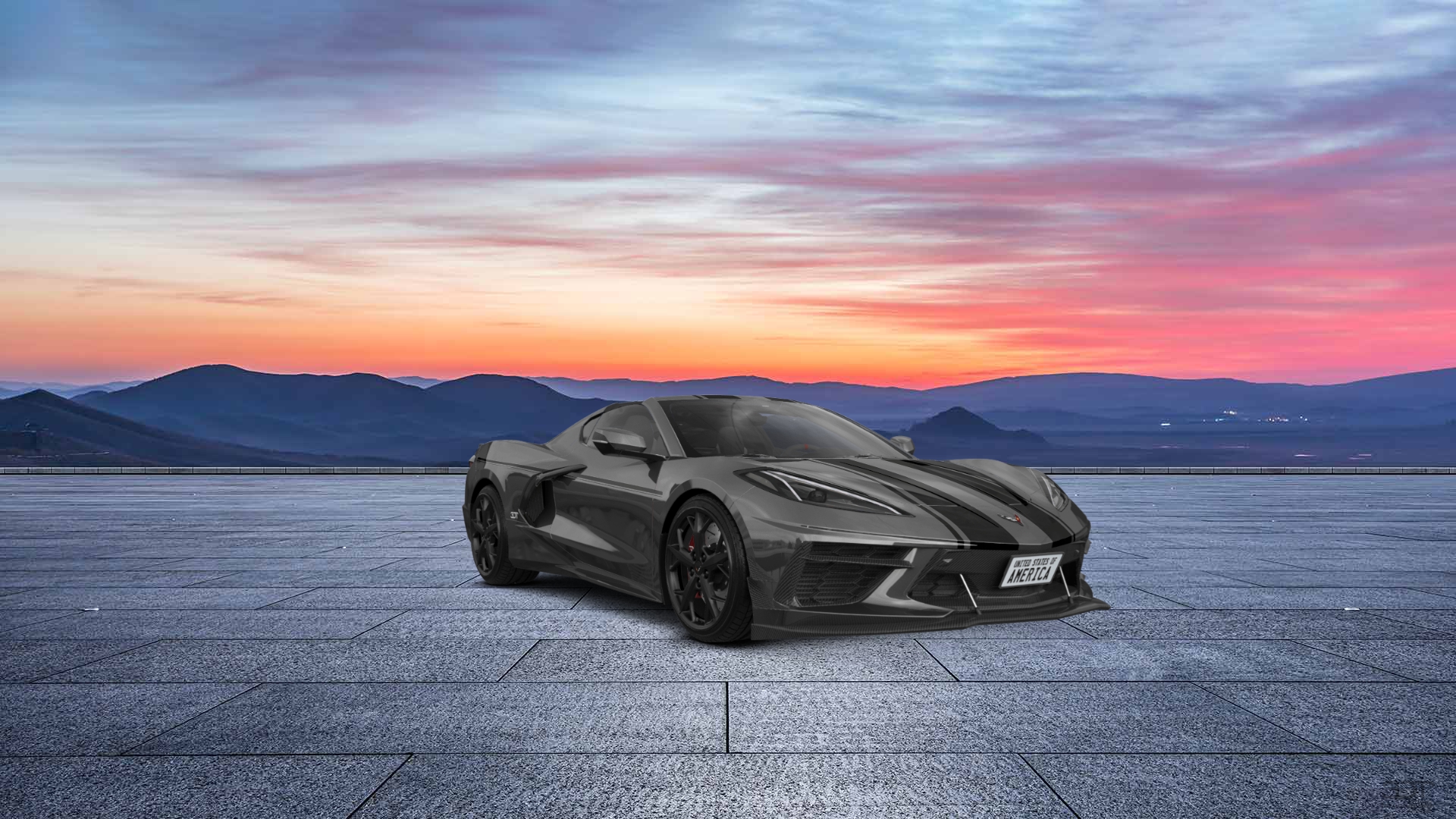 Chevrolet Corvette 2 door targa top 2020 tuning
